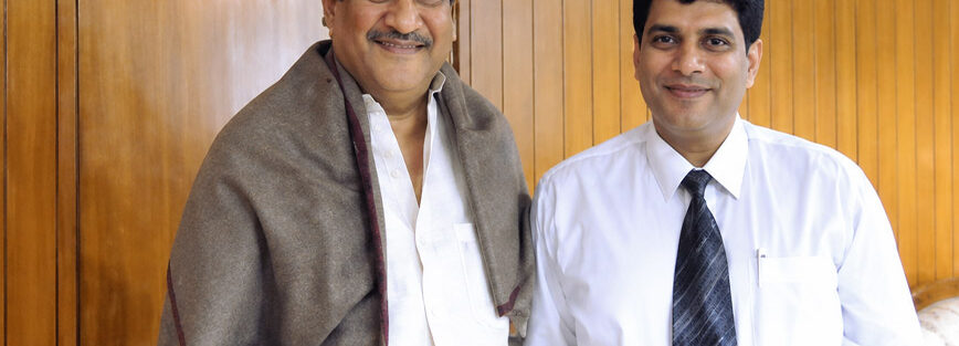Shree Prithviraj Chavan, Honorable Minister for Science & Technology, Government of India
